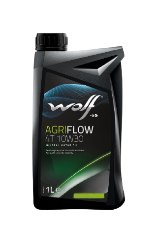 Моторное масло Wolf AgriFlow 4T 10W-30, 1л  (WOLF: 131251)